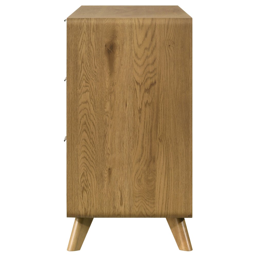 Bennett 6-drawer Bedroom Dresser Cabinet Light Oak. Picture 5