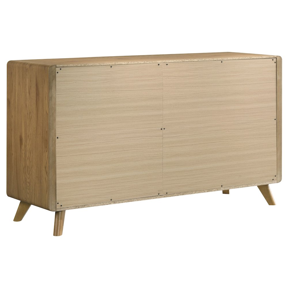 Bennett 6-drawer Bedroom Dresser Cabinet Light Oak. Picture 6