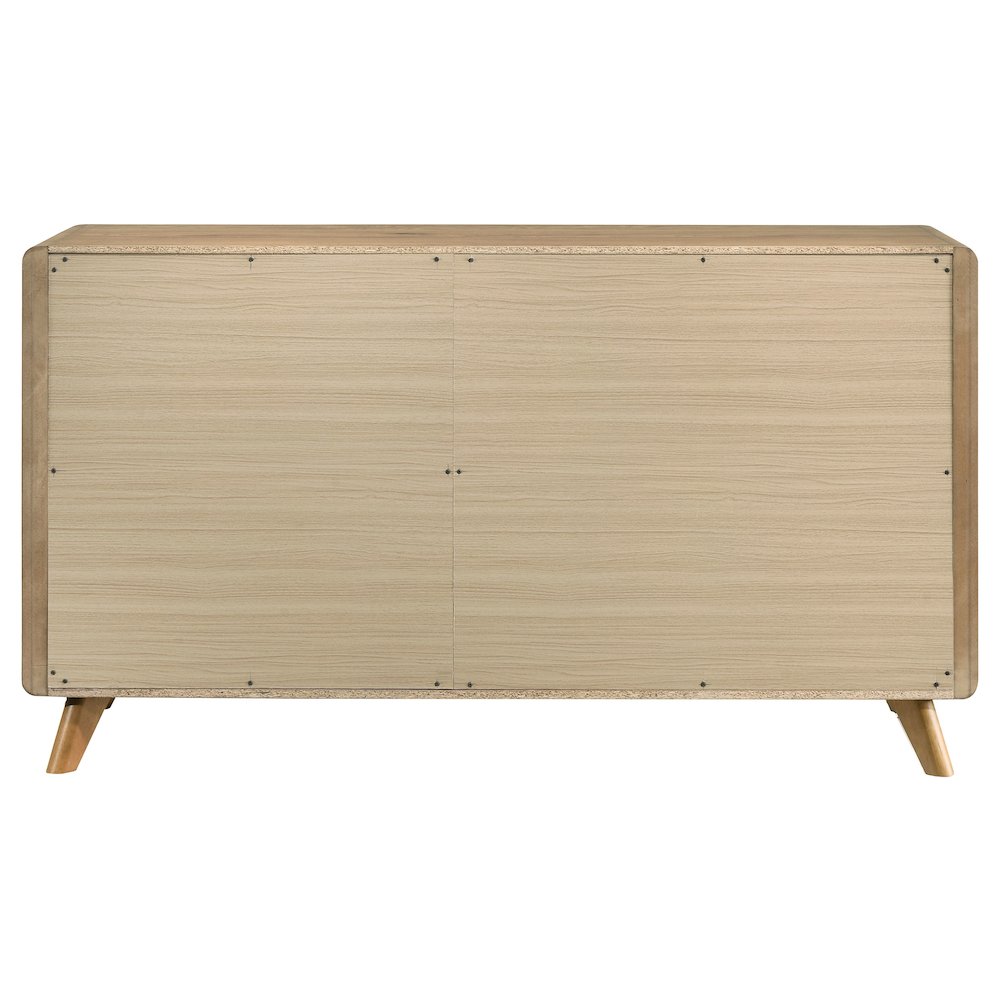Bennett 6-drawer Bedroom Dresser Cabinet Light Oak. Picture 7