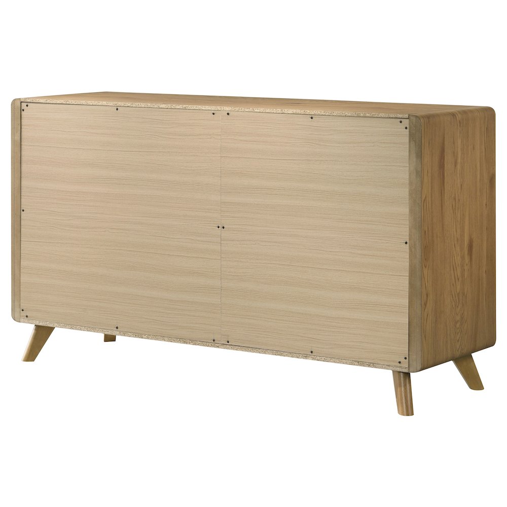 Bennett 6-drawer Bedroom Dresser Cabinet Light Oak. Picture 8