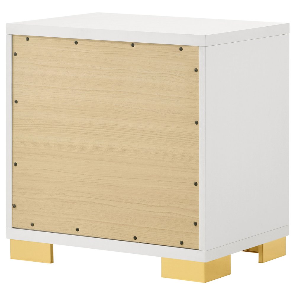Marceline 2-drawer Nightstand White. Picture 8