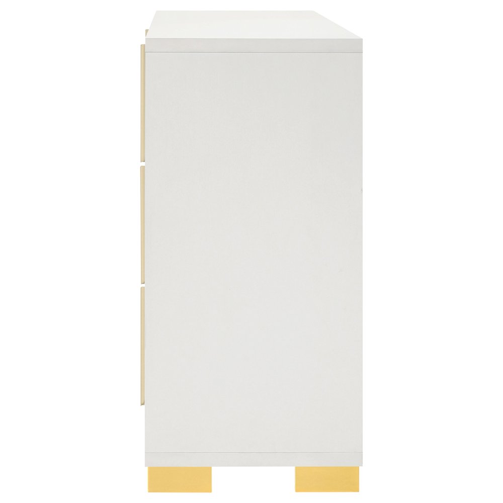 Marceline 6-drawer Dresser White. Picture 5
