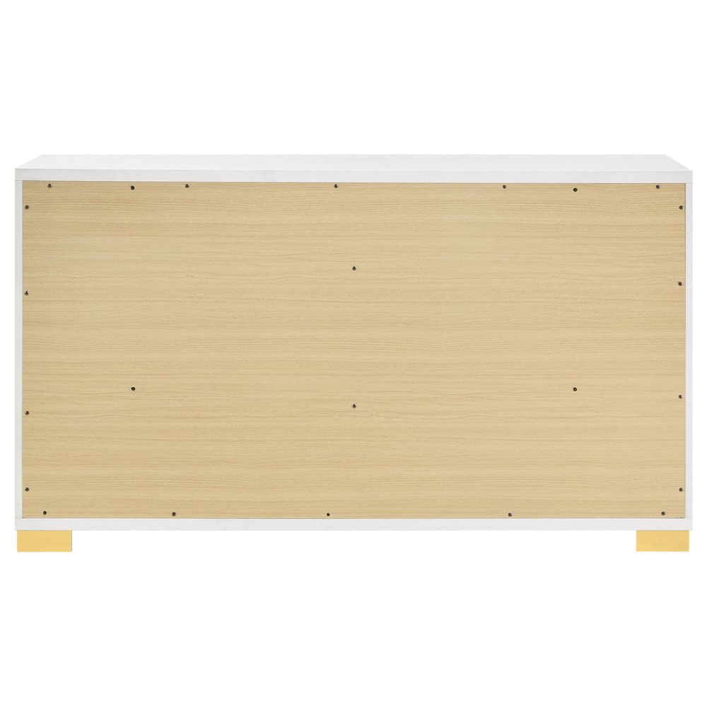 Marceline 6-drawer Dresser White. Picture 7