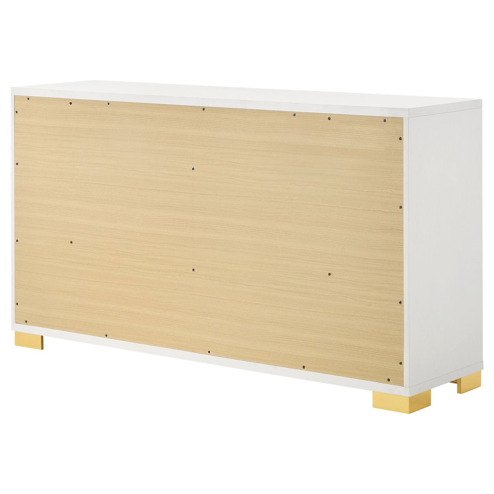 Marceline 6-drawer Dresser White. Picture 8