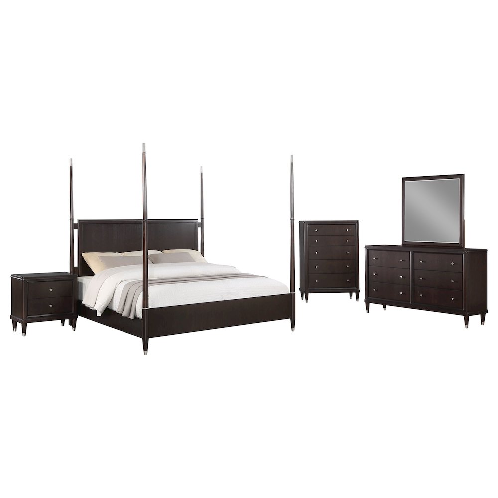 Emberlyn 5-piece Queen Bedroom Set Brown. Picture 1