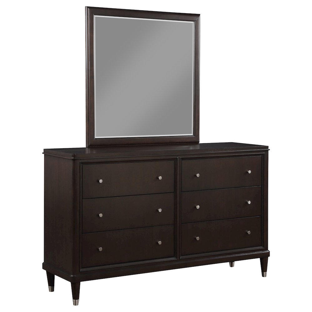 Emberlyn 6-drawer Dresser with Mirror Brown. Picture 1