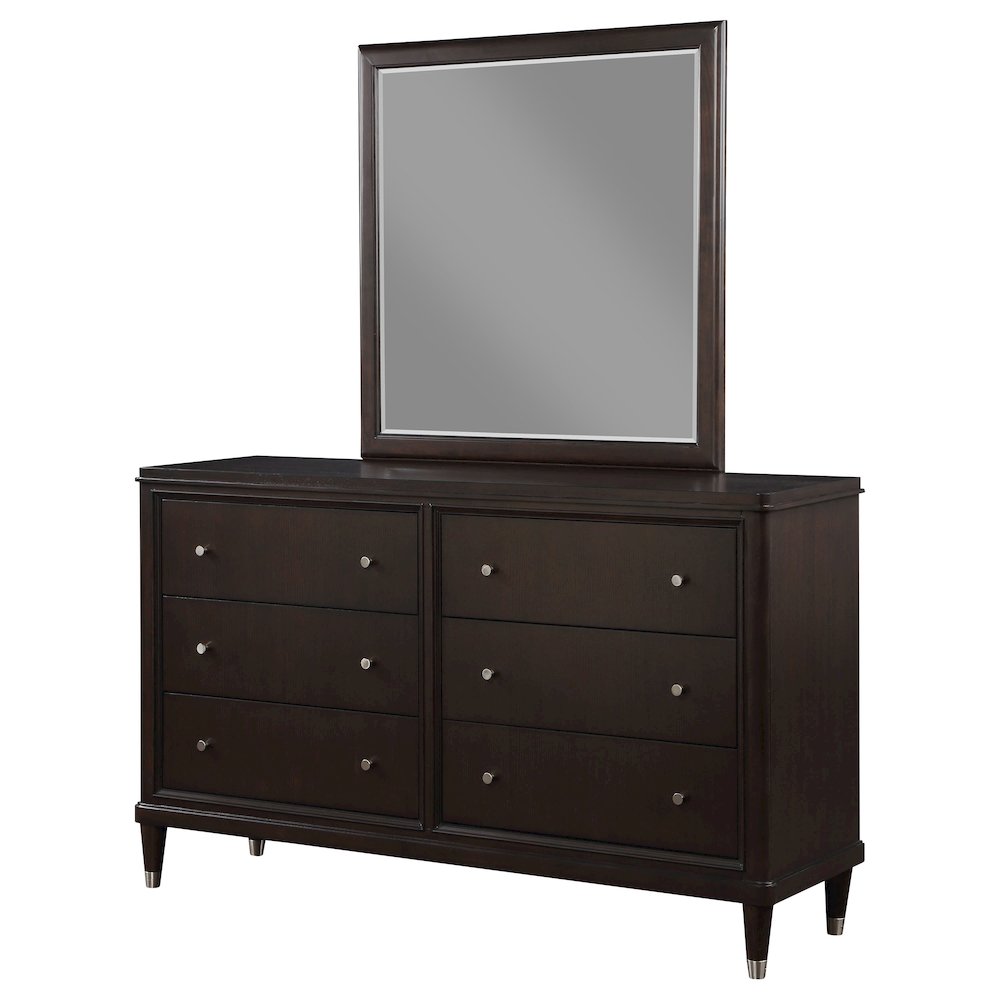 Emberlyn 6-drawer Dresser with Mirror Brown. Picture 4