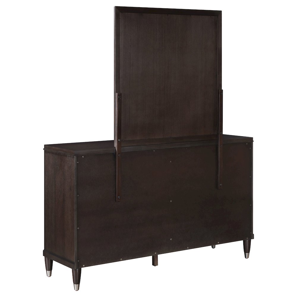 Emberlyn 6-drawer Dresser with Mirror Brown. Picture 6