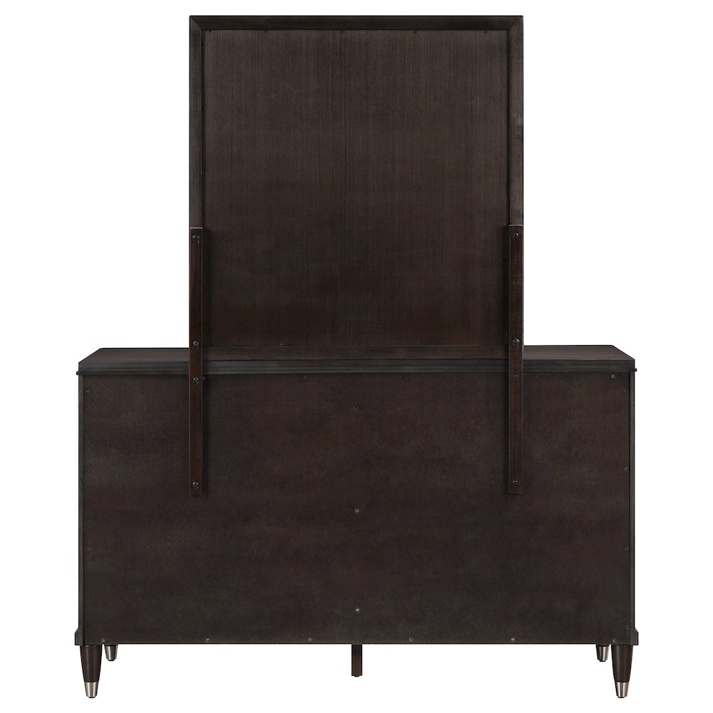 Emberlyn 6-drawer Dresser with Mirror Brown. Picture 7