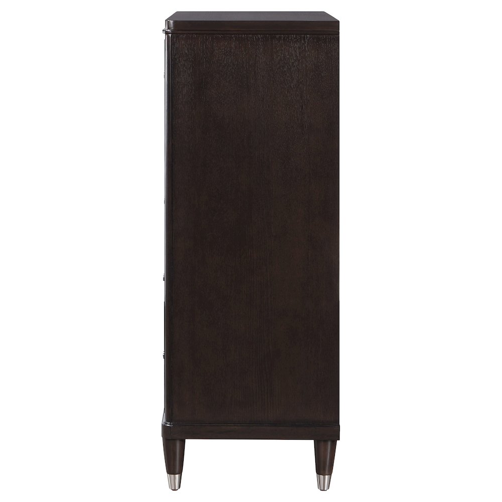 Emberlyn 5-drawer Bedroom Chest Brown. Picture 5
