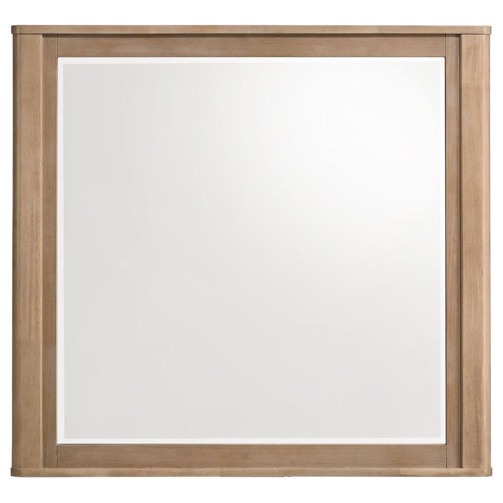 Leanne Dresser Mirror Light Oak. Picture 2