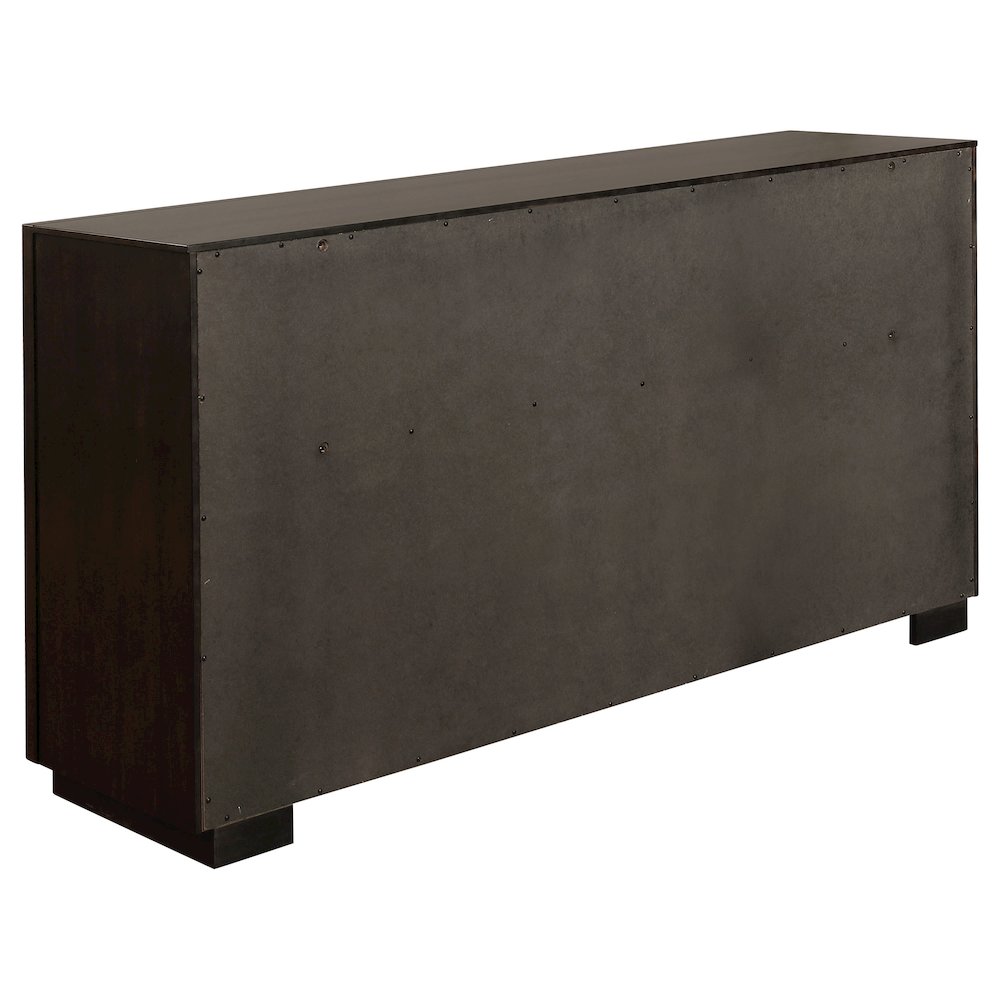 Durango 4-piece Eastern King Bedroom Set Smoked Peppercorn. Picture 10