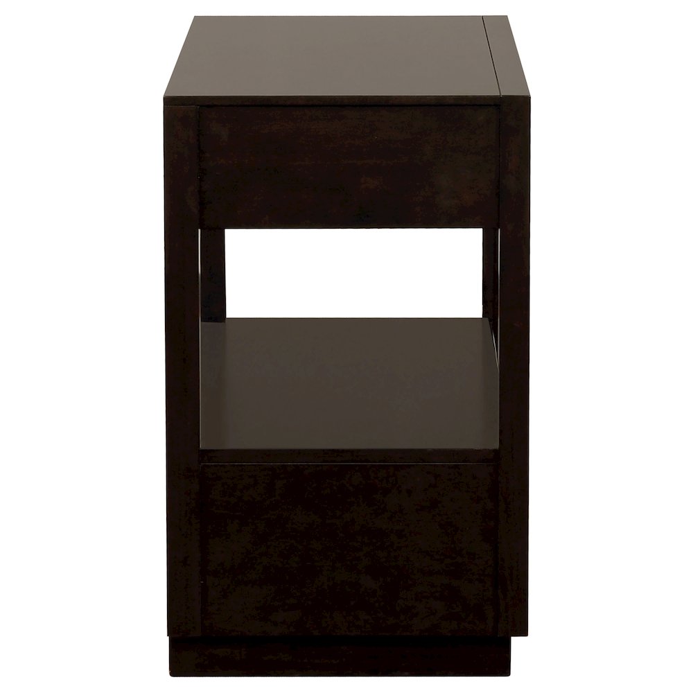 Durango 2-drawer Nightstand Smoked Peppercorn. Picture 6