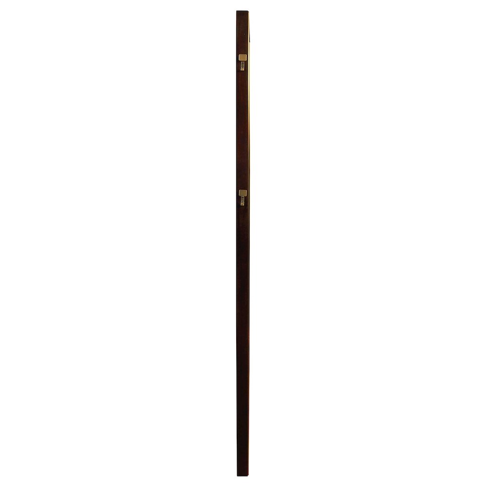 Durango 80-inch Standing Floor Mirror Smoked Peppercorn. Picture 4