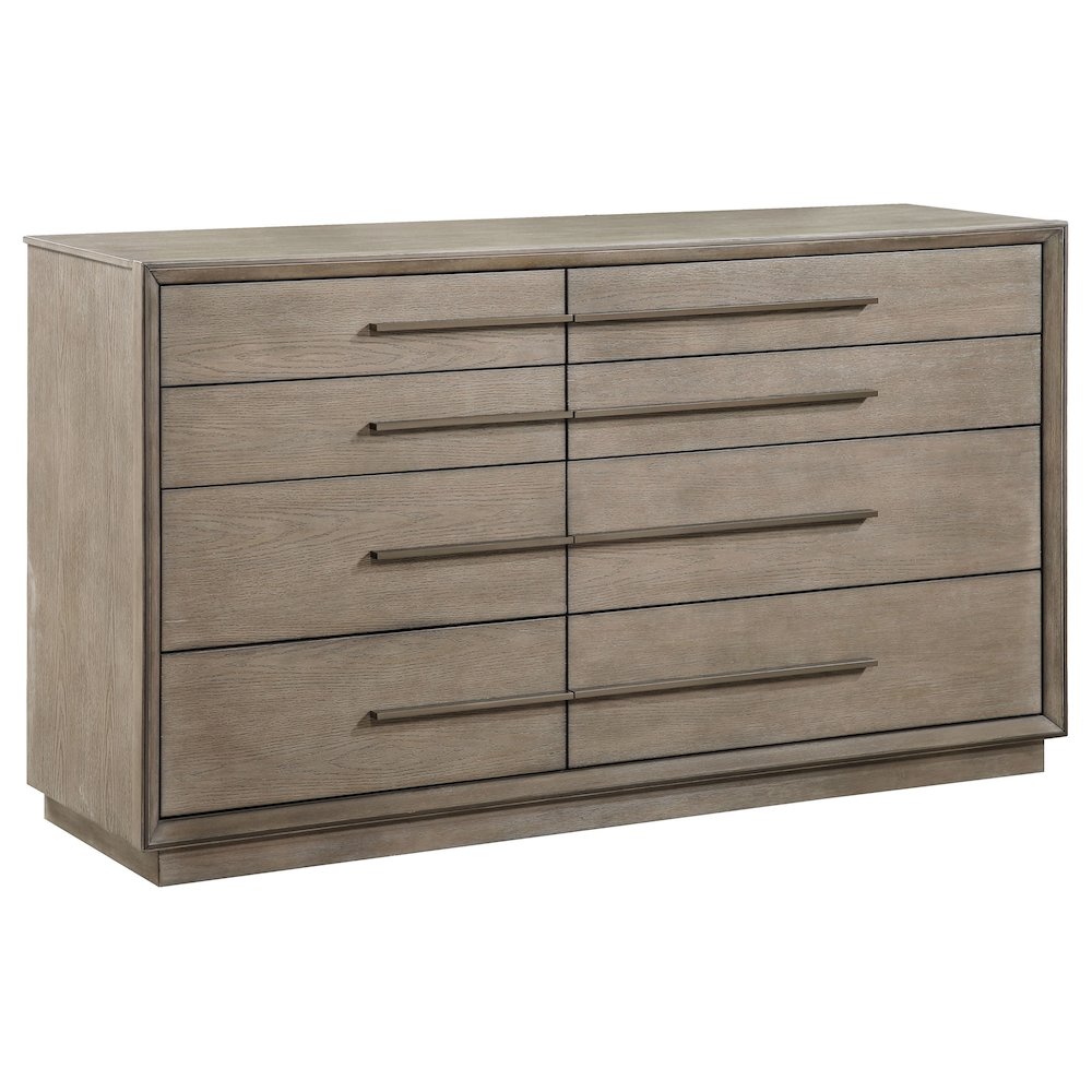 Durango 4-piece Eastern King Bedroom Set Washed Oak. Picture 7
