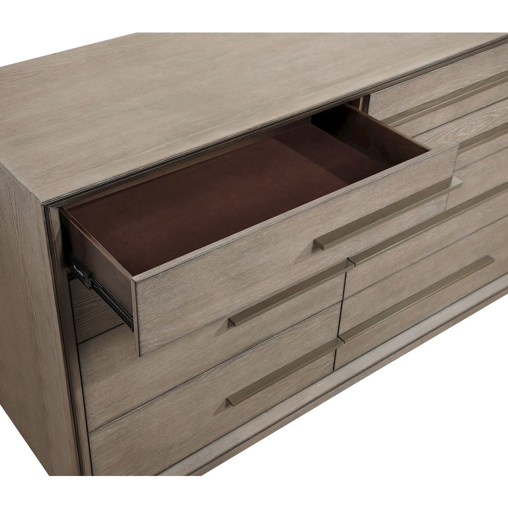 Durango 8-drawer Dresser Washed Oak. Picture 13