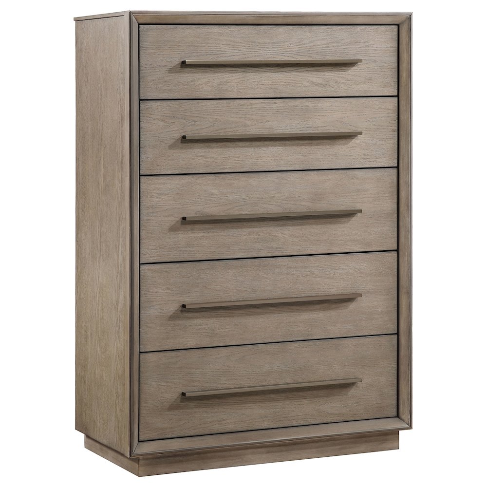 Durango 8-drawer Bedroom Chest Washed Oak. Picture 1