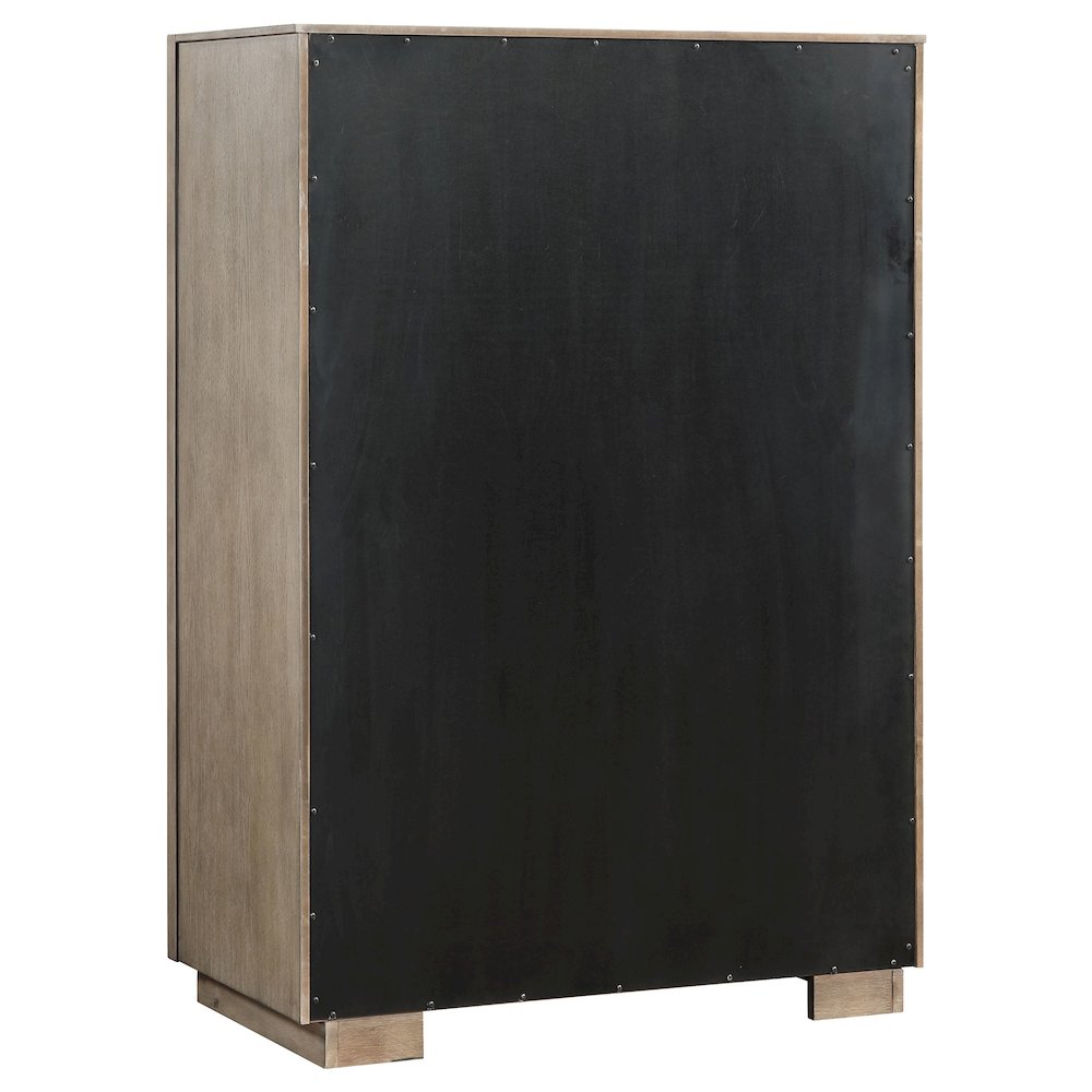 Durango 8-drawer Bedroom Chest Washed Oak. Picture 6