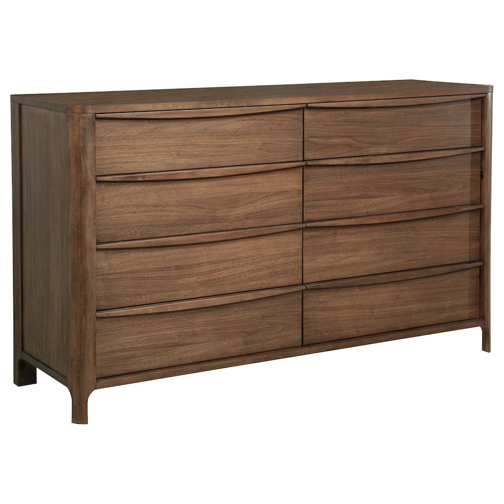 Maderia 8-drawer Dresser Cabinet Walnut. Picture 1