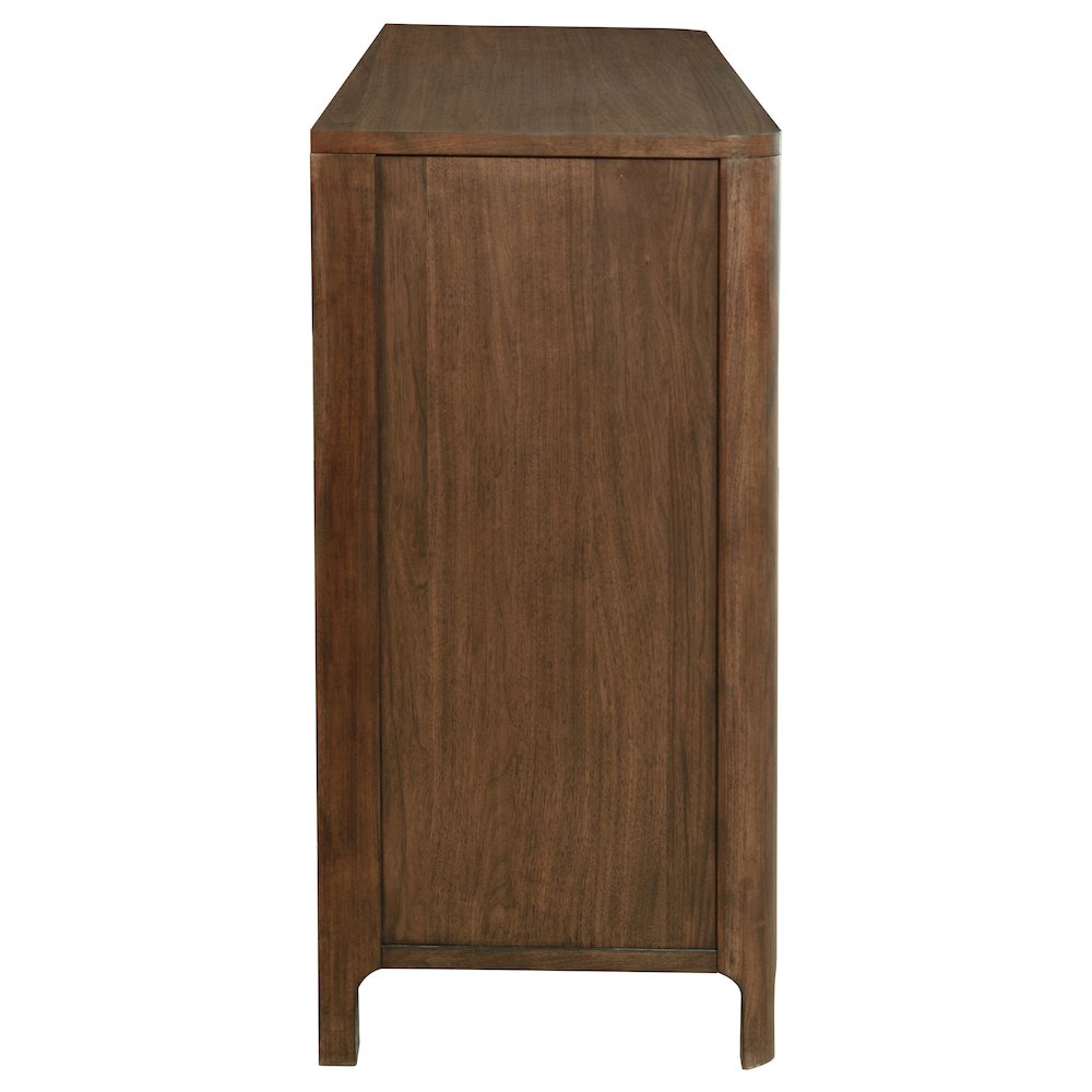 Maderia 8-drawer Dresser Cabinet Walnut. Picture 9