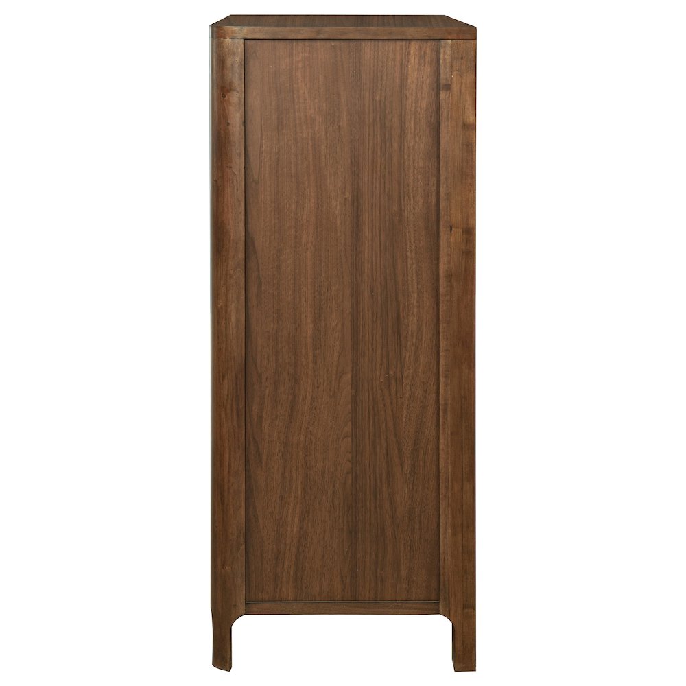 Maderia 5-drawer Chest of Drawers Walnut. Picture 5