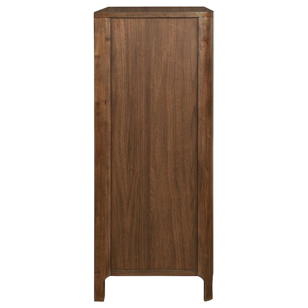 Maderia 5-drawer Chest of Drawers Walnut. Picture 9