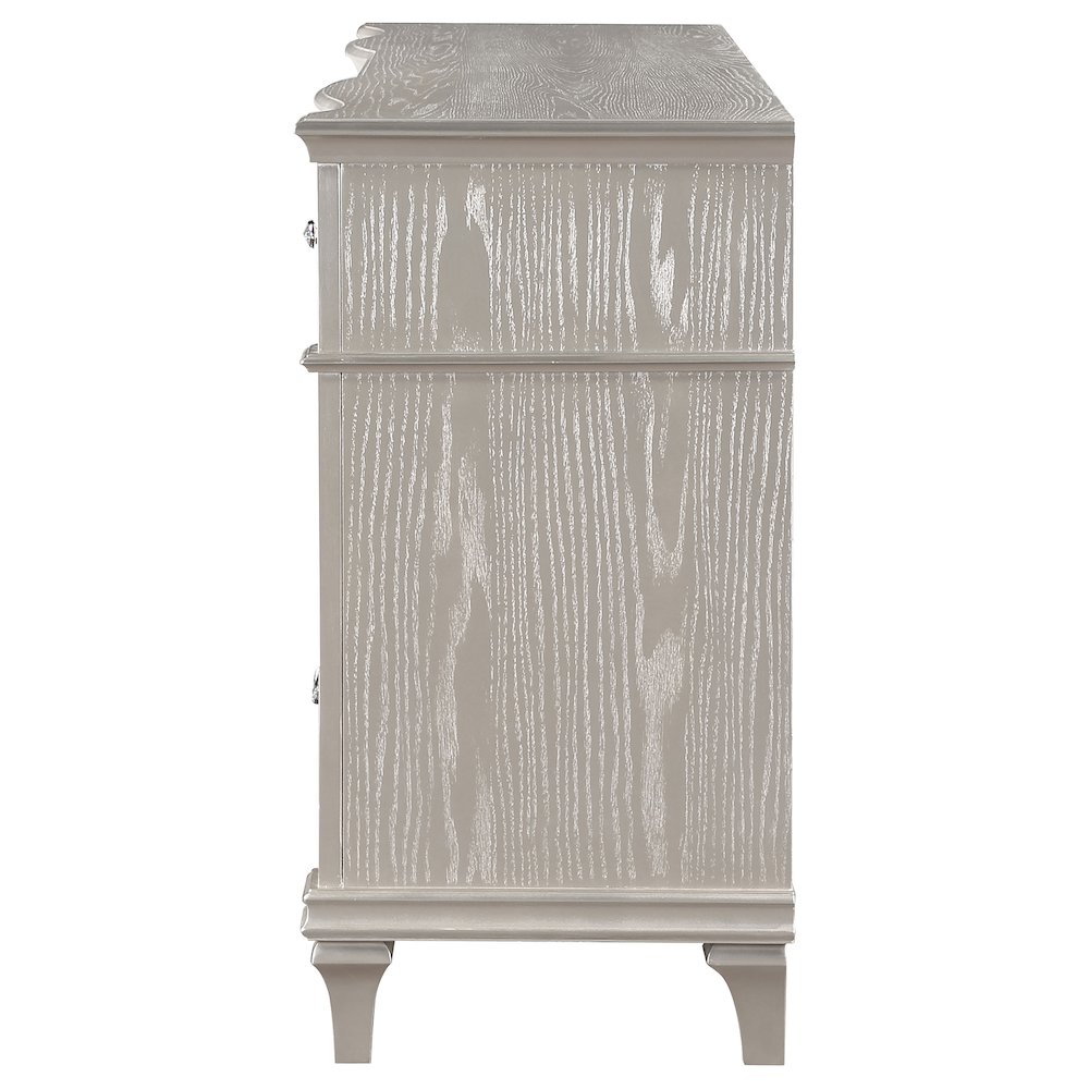 Evangeline 9-drawer Dresser Silver Oak. Picture 5