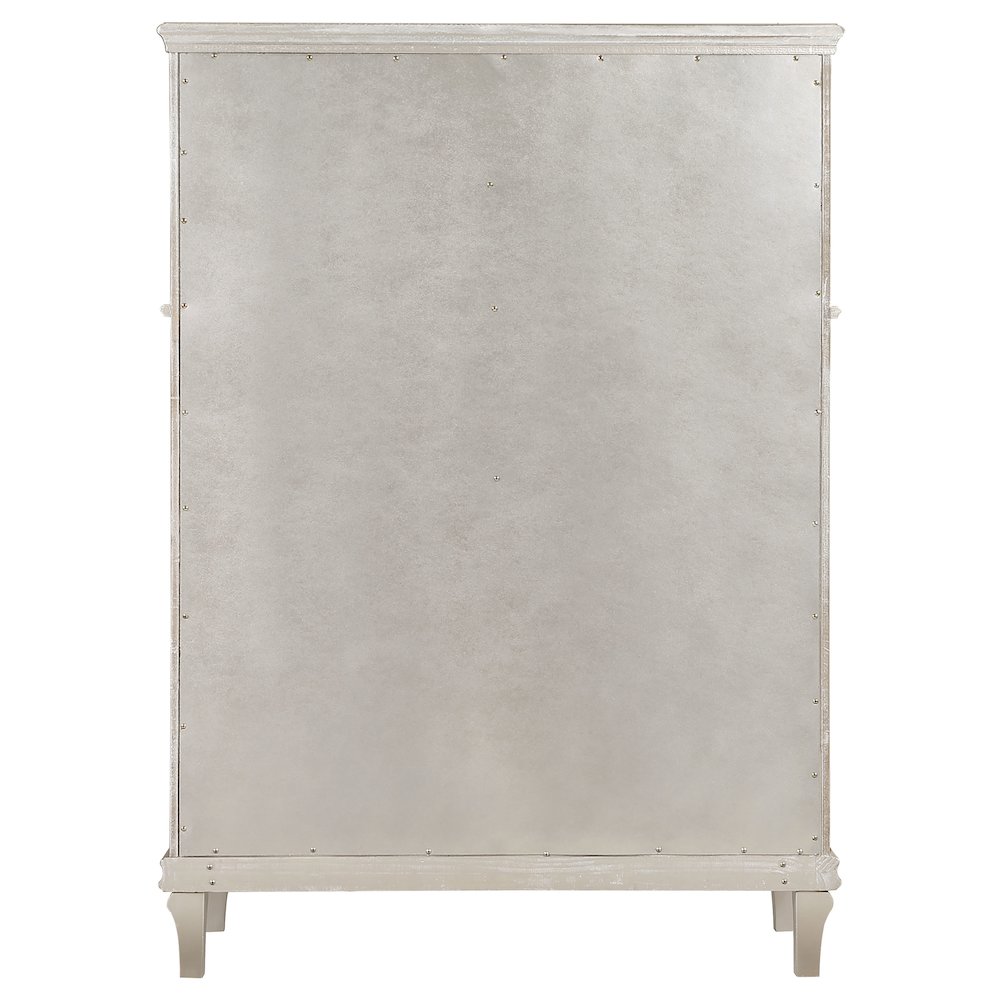 Evangeline 6-drawer Bedroom Chest Silver Oak. Picture 7