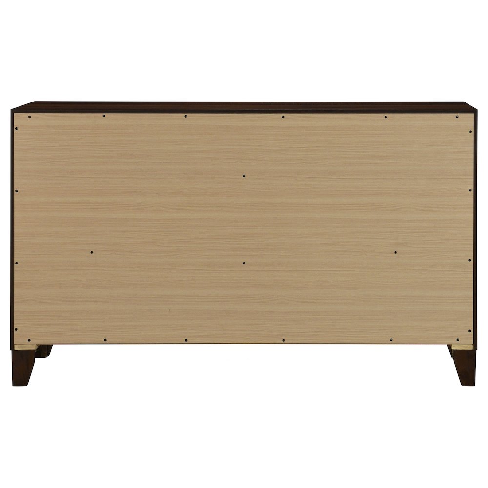 Welsley 6-drawer Dresser Cabinet Walnut. Picture 6