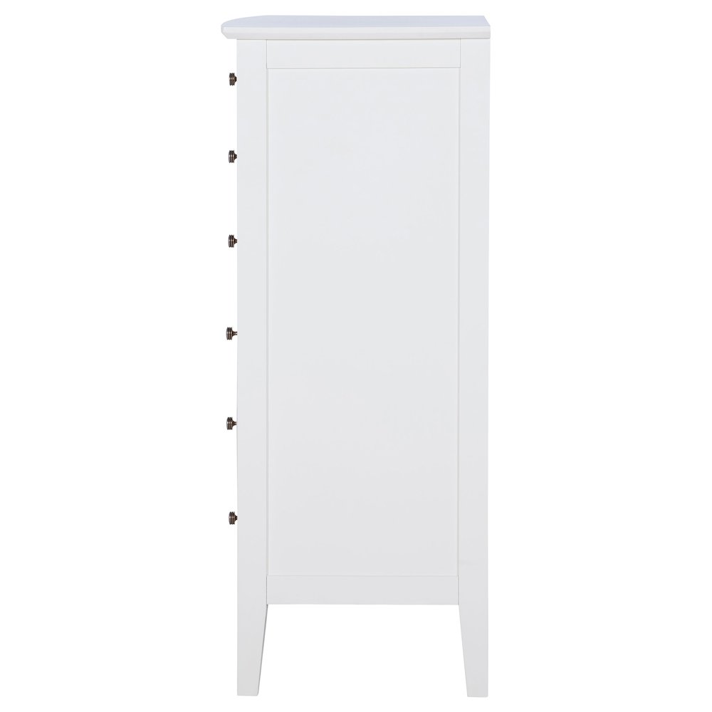 Bexhill 8-drawer Chest of Drawers White. Picture 5