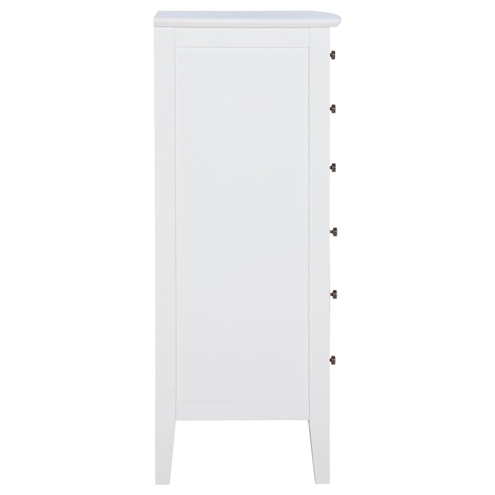 Bexhill 8-drawer Chest of Drawers White. Picture 9