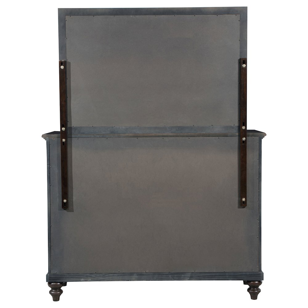 Andover 8-drawer Dresser and Mirror Dark Oak. Picture 7