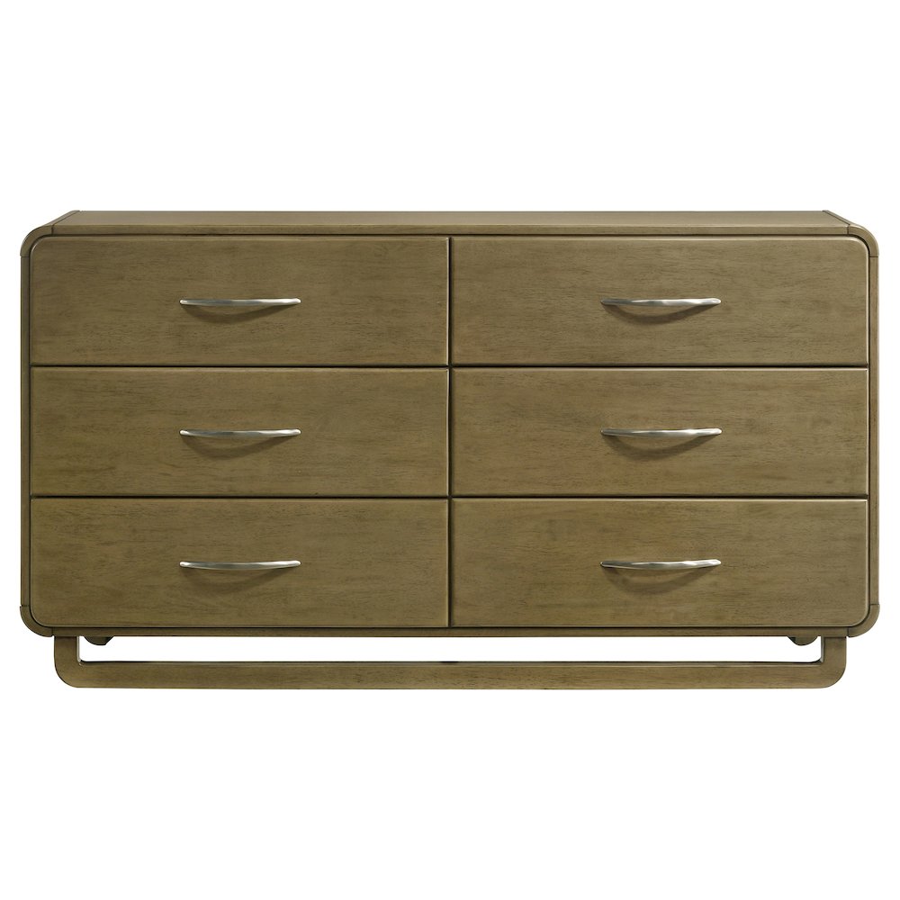 Amsbury 6-drawer Dresser Cabinet Nutmeg. Picture 3