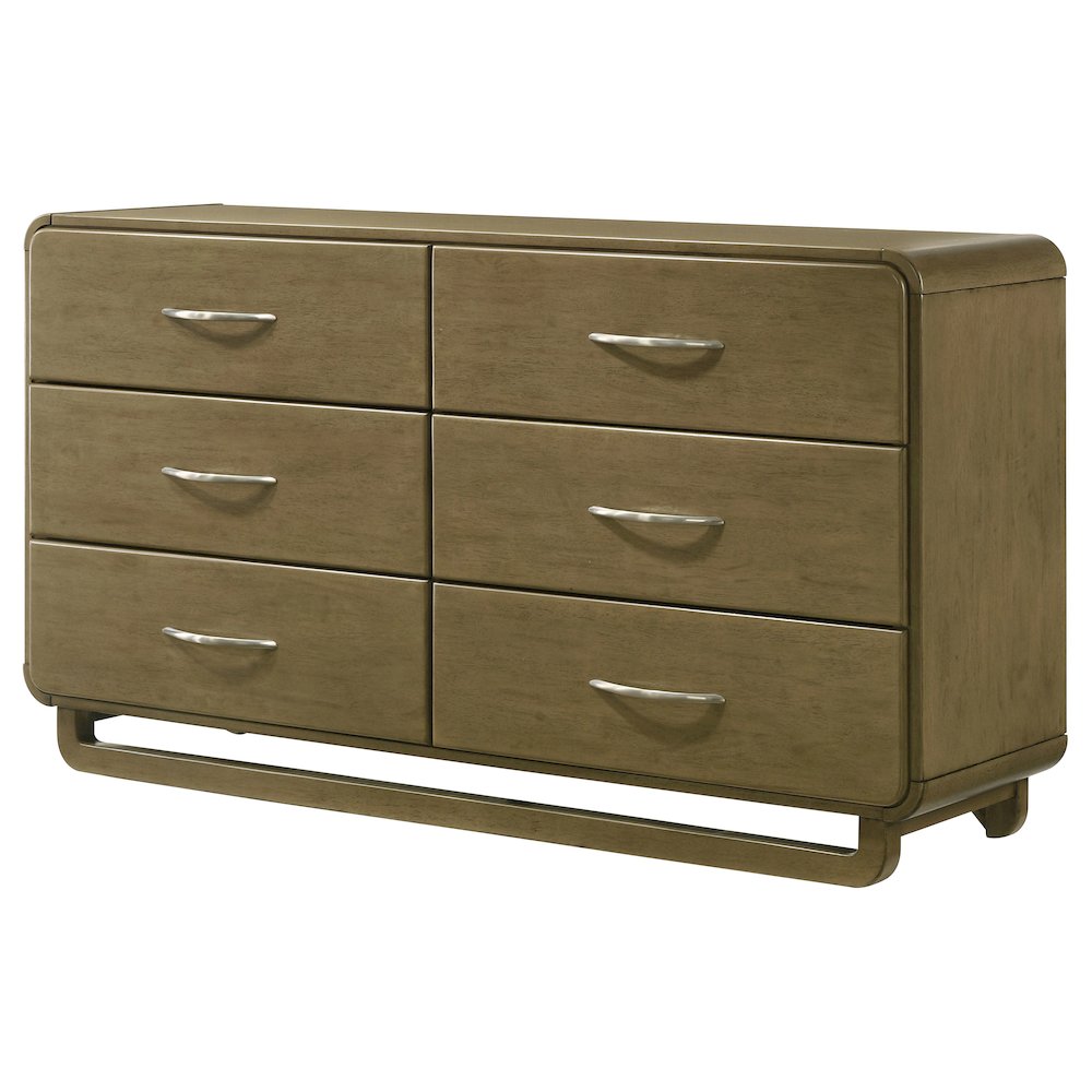 Amsbury 6-drawer Dresser Cabinet Nutmeg. Picture 4