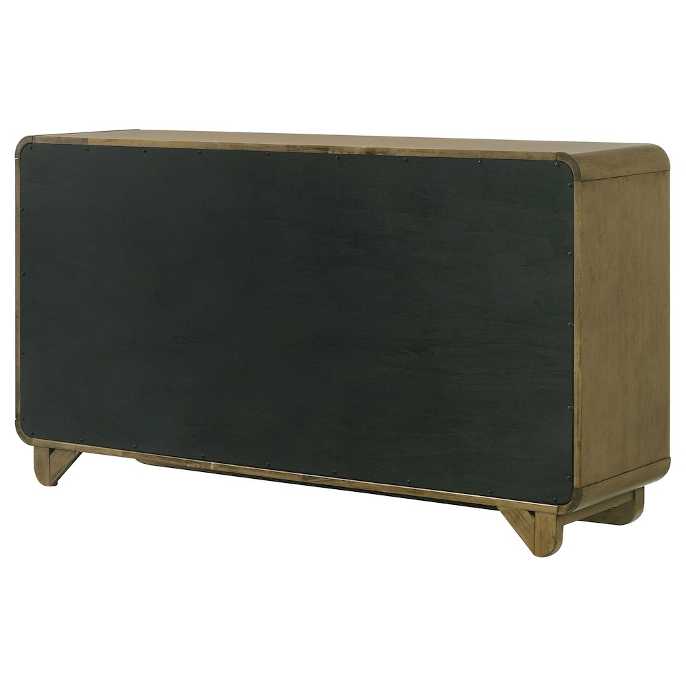 Amsbury 6-drawer Dresser Cabinet Nutmeg. Picture 8