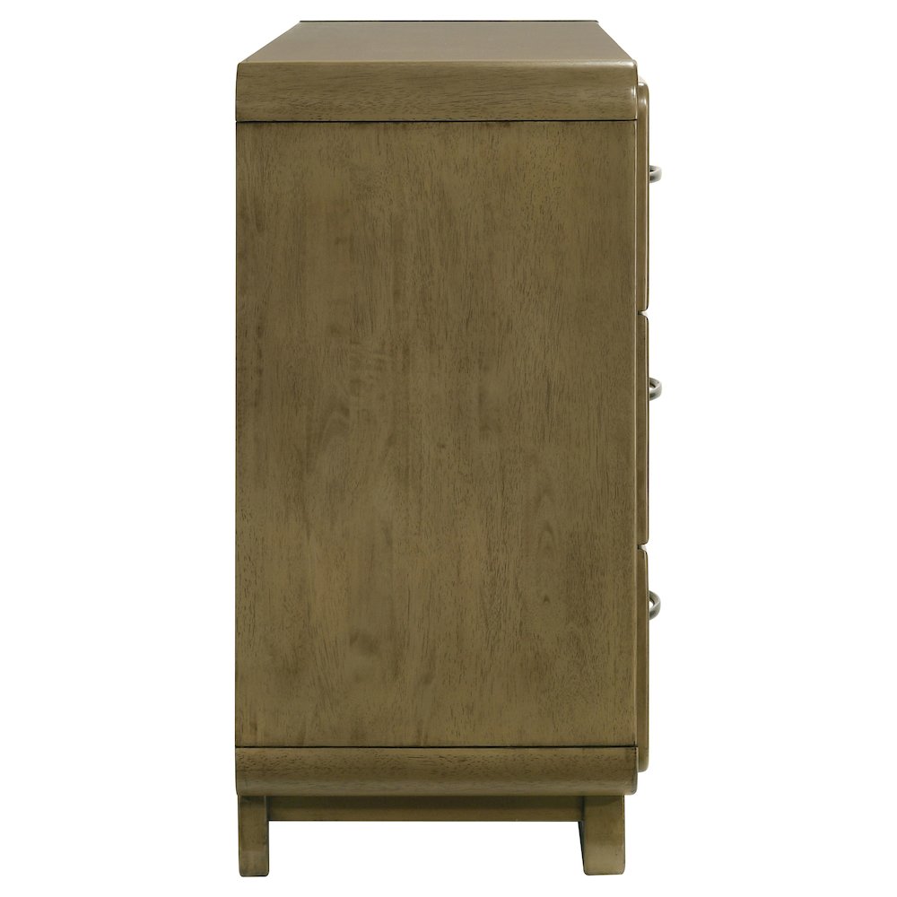Amsbury 6-drawer Dresser Cabinet Nutmeg. Picture 9