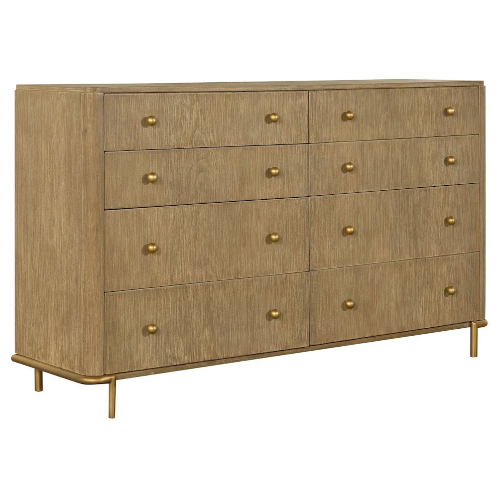 Arini 8-drawer Dresser Sand Wash. Picture 1