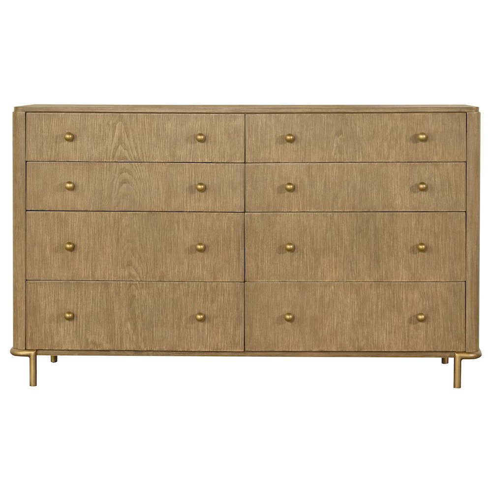 Arini 8-drawer Dresser Sand Wash. Picture 3