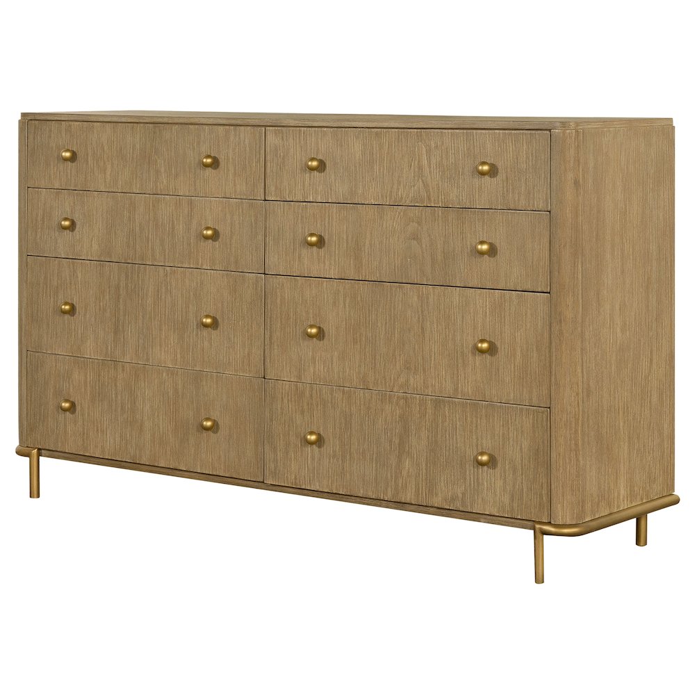 Arini 8-drawer Dresser Sand Wash. Picture 4