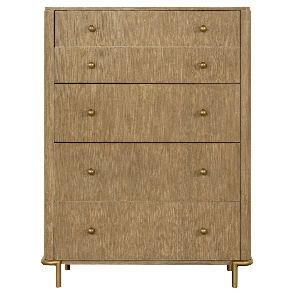 Arini 5-drawer Bedroom Chest Sand Wash. Picture 3