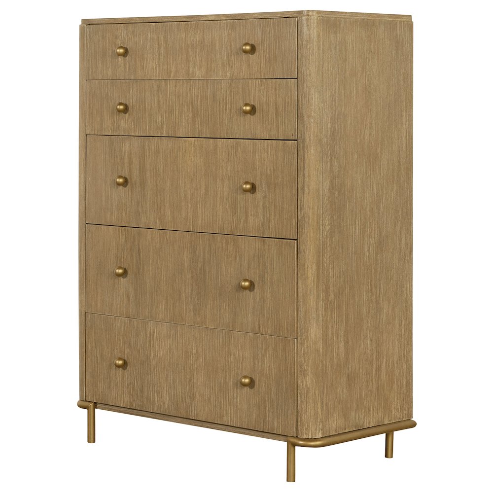 Arini 5-drawer Bedroom Chest Sand Wash. Picture 4