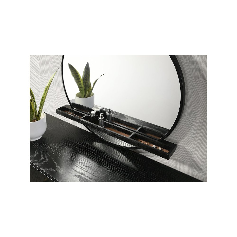 Arini 5-piece Eastern King Bedroom Set Black and Natural. Picture 14