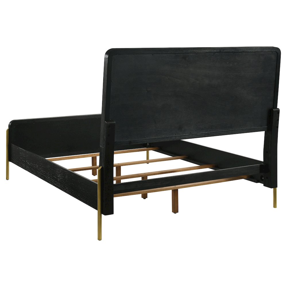 Arini 4-piece Queen Bedroom Set Black and Natural. Picture 3