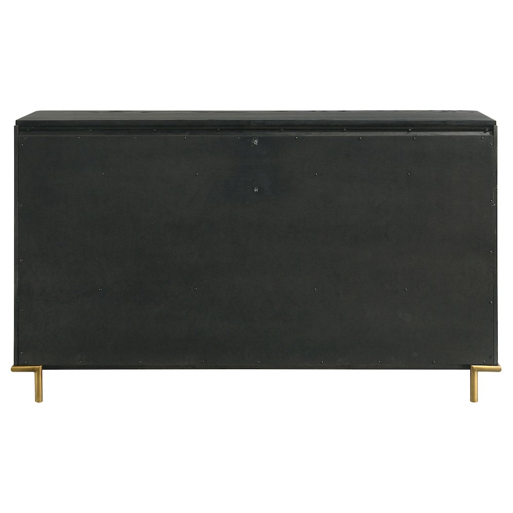 Arini 8-drawer Dresser Black. Picture 7