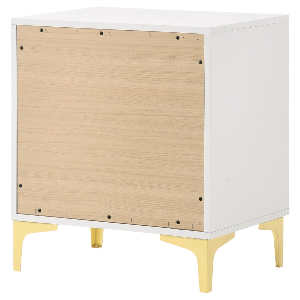 Kendall 2-drawer Nightstand White. Picture 8