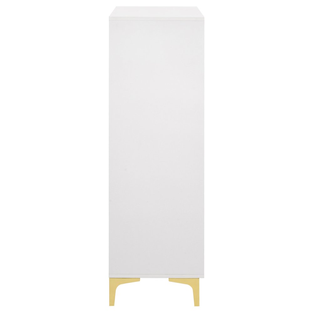 Kendall 5-drawer Bedroom Chest White. Picture 6