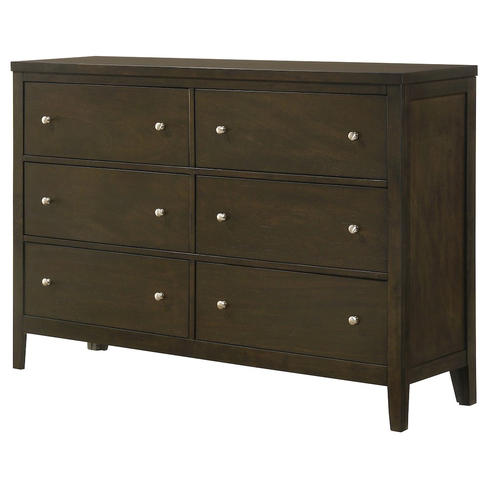 Wilkes 6-drawer Dresser Cabinet Dark Cocoa. Picture 4