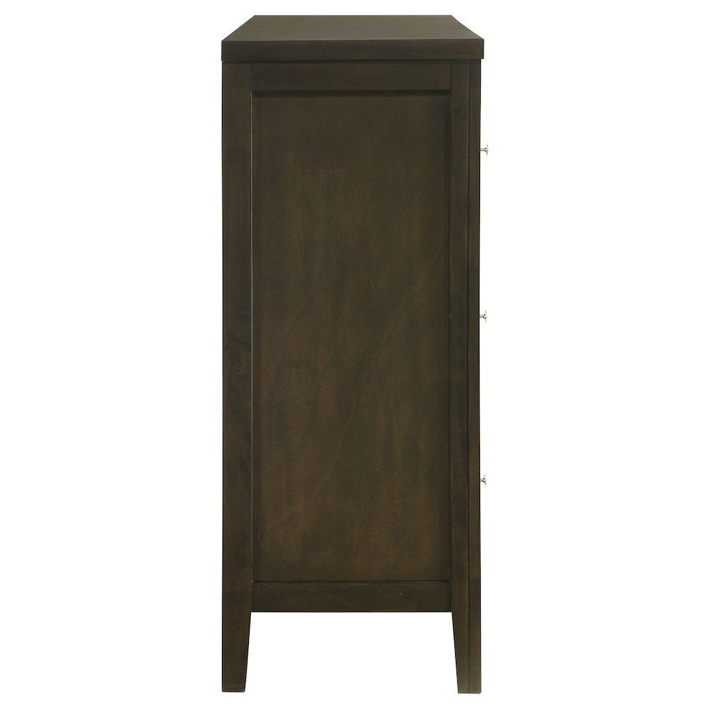 Wilkes 6-drawer Dresser Cabinet Dark Cocoa. Picture 9