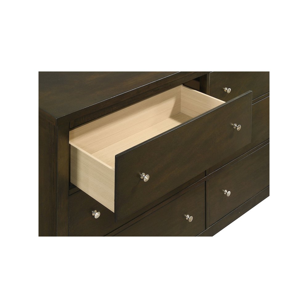 Wilkes 6-drawer Dresser Cabinet Dark Cocoa. Picture 13