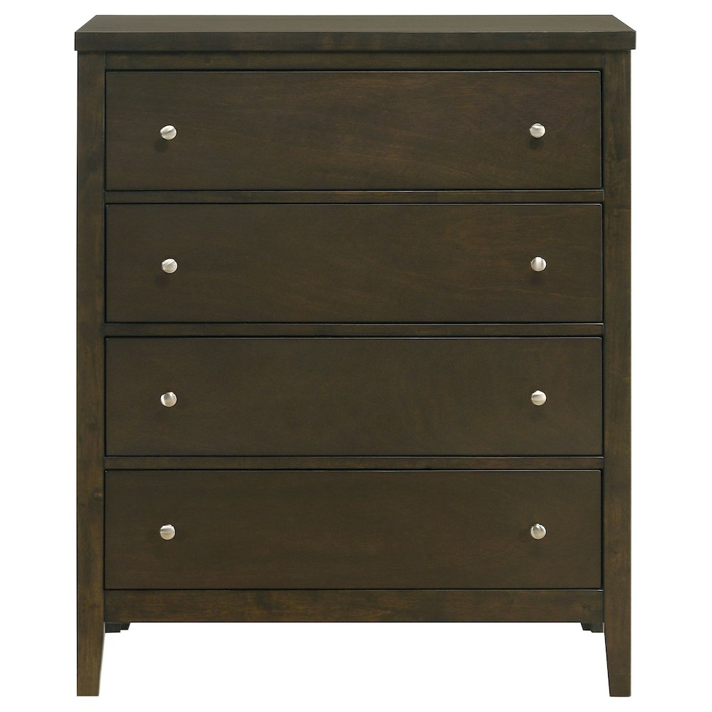 Wilkes 4-drawer Chest of Drawers Dark Cocoa. Picture 3